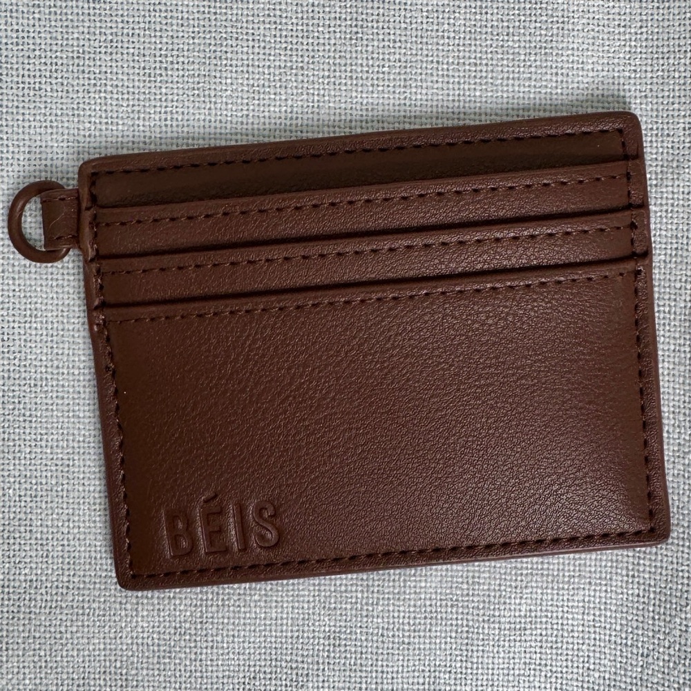 BEIS Mirrored Card Holder in Maple - Picture 2 of 4
